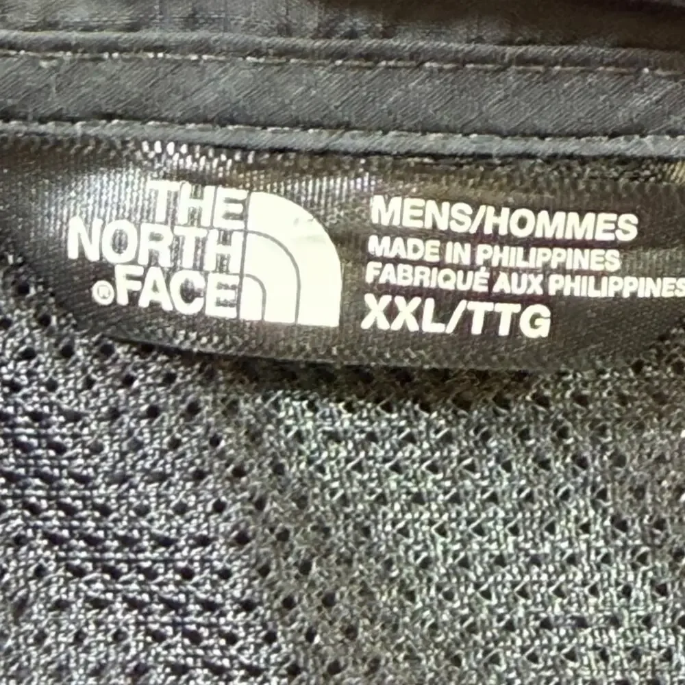 The North Face Men Black 2XL Button Front Short Sleeve Vented Hiking Shirt
